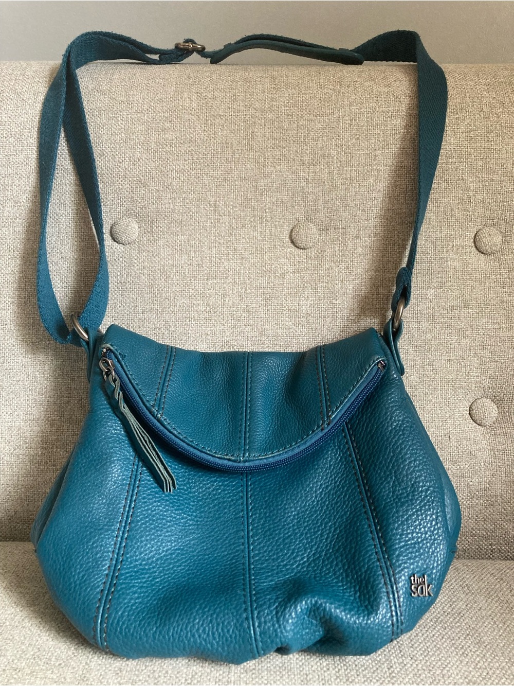 Teal The Sak purse